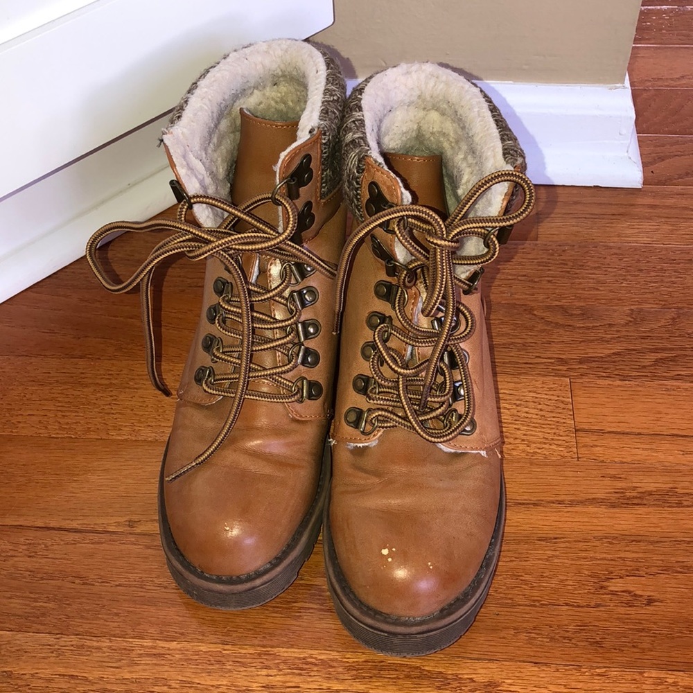 Tanish brown boots